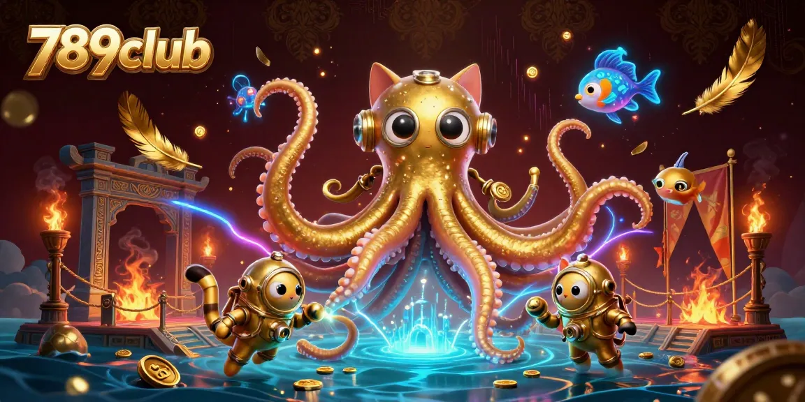 Experience the thrill of 789club gaming with vibrant characters and rich casino elements.